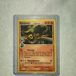 2006 Pokemon TCG Rayquaza Delta Species 26/110 Holon EX Phantoms Rare Excellent - Image 2