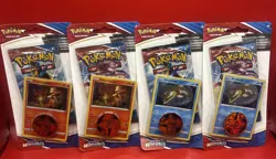 Pokemon TCG Battle Styles Blister Packs Charmander & Arrikuda Lot Of 4 NEW - Image 1