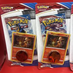 Pokemon TCG Battle Styles Blister Packs Charmander & Arrikuda Lot Of 4 NEW - Image 2
