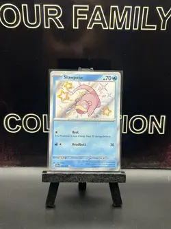 Slowpoke - 116/091 - Baby Shiny Holo Rare Paldean Fates Pokemon TCG 2024 NM - Image 1
