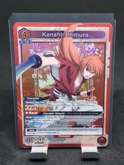Union Arena: Rurouni Kenshin - Kenshin Himura (SR) Foil - UE11BT/RNK-1-090 - Image 1