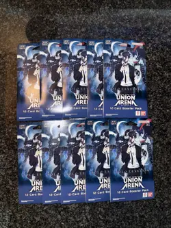 Union Arena Solo Leveling Sleeved Booster Pack English Lot of 10 Sleeved Booster - Image 1
