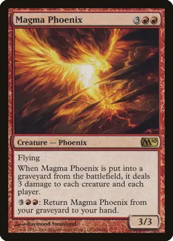 MTG Magma Phoenix ** Magic 2010 ** English - Image 1
