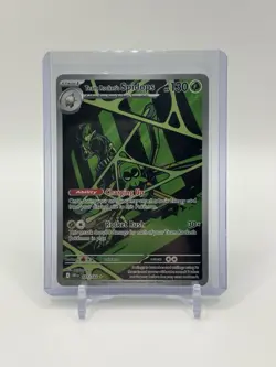 Pokemon TCG Team Rockets Spidops Card 187/182 Destined Rivals NM Condition - Image 1