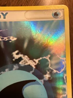 Pokemon TCG Water Energy Card EX Holon Phantoms 107 Holo Rare NM - Image 3