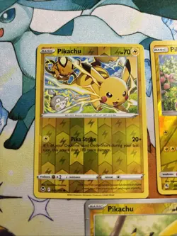 Pikachu 5 Card Lot - Holo/Reverse-holo - Image 2