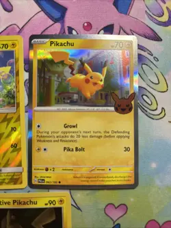 Pikachu 5 Card Lot - Holo/Reverse-holo - Image 4