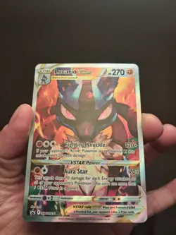 Lucario VSTAR SWSH291 SWSH: Sword & Shield Promo Cards Holo - Image 2