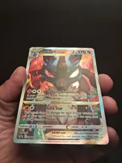 Lucario VSTAR SWSH291 SWSH: Sword & Shield Promo Cards Holo - Image 3