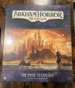 Fantasy Flight Arkham Horror Card Game Path to Carcosa Campaign Expansion SEALED - Image 1
