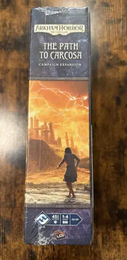 Fantasy Flight Arkham Horror Card Game Path to Carcosa Campaign Expansion SEALED - Image 4