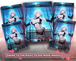 Spider (35) - 5x Waifu Tokens Custom Cards - Image 1