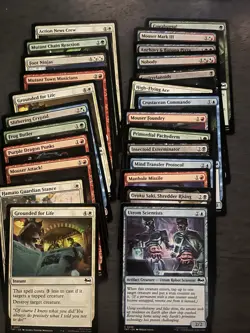 MTG TMNT 25-Card Common Lot - No Duplicates - Image 1