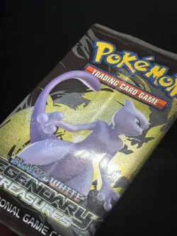 BW Legendary Treasures Sealed Booster Pack Mewtwo Artwork Radiant Pokemon Card - Image 3