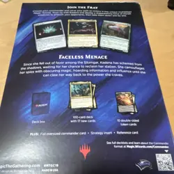 Magic: The Gathering Commander Faceless Menace Deck 100 Cards Kadena English - Image 2