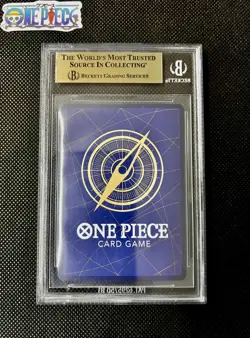 One Piece Card Game🏴‍☠P-001 MONKEY.D.LUFFY PROMO ALT ART FOIL Graded BGS 9.5 - Image 2