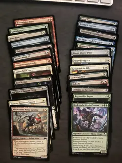 MTG TMNT 25-Card Common Lot - No Duplicates - Image 1
