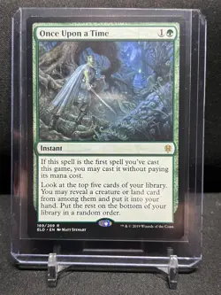 Once Upon A Time - MTG Magic 2019 Throne of Eldraine - NM - Image 1