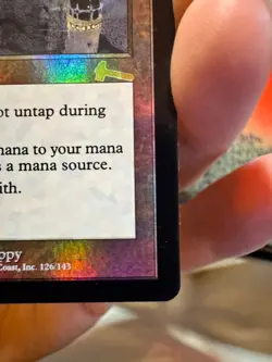 Grim Monolith Urza's Legacy Foil LP No Clouding Reserved List Vintage Commander - Image 3