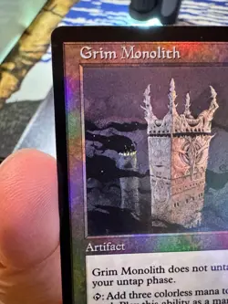 Grim Monolith Urza's Legacy Foil LP No Clouding Reserved List Vintage Commander - Image 5