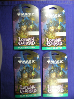 Magic the Gathering Lorwyn Eclipsed Play Booster Pack Lot of 4 New 2026 - Image 2
