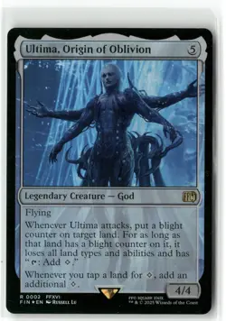 Ultima, Origin of Oblivion 2 Foil FINAL FANTASY Magic: The Gathering Foil NM - Image 1