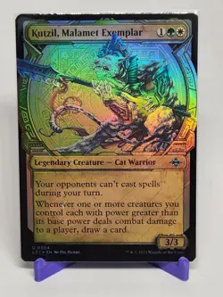 Mtg Mtg FOIL Showcase Kutzil, Malamet Exemplar The Lost Caverns Of Ixalan U 0304 - Image 1