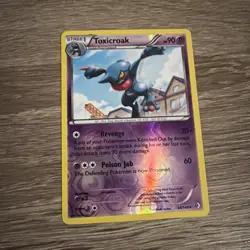 Pokemon - Toxicroak 66/149 - Boundaries Crossed - Reverse Holo - Image 1