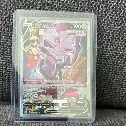 Pokemon Genesect V 255/264 Fusion Strike Ultra Rare Full Art Holo Card English - Image 1