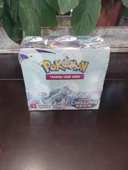 Pokemon TCG Sword & Shield - Chilling Reign Booster Box - Factory Sealed 820650818462 - Image 1