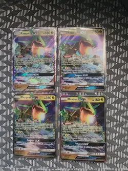 X4 Rayquaza GX - 109/168 - Ultra Rare NM/LP, English Pokemon Celestial Storm X4 - Image 1