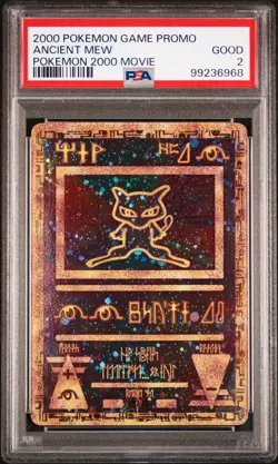 PSA 2 Ancient Mew Promo 2000 Movie Pokemon Slab Holo - Image 1