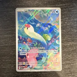 Pokemon Wiglett SV01 Scarlet & Violet Full Art Holo Rare 206/198 Basic 50 HP EN - Image 1