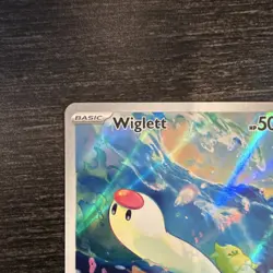 Pokemon Wiglett SV01 Scarlet & Violet Full Art Holo Rare 206/198 Basic 50 HP EN - Image 5