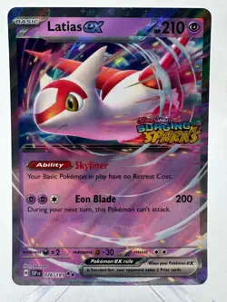 Latias Ex Surging Sparks Stamped Promo 076/191 - Pokemon TCG - Image 1