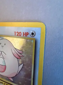 Chansey 3/102 Holo #3 Rare Base Set Unlimited Pokemon TCG - Moderately Played MP - Image 5