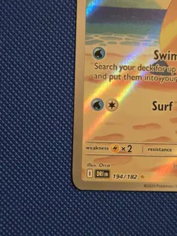 Pokemon TCG Misty's Lapras Destined Rivals 194/182 Ungraded/NM - Image 4