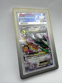 Pokemon Mega Rayquaza Ex 024/025 25th Anniversary Ace 10 💎Gem Mint Perfect Subs - Image 3