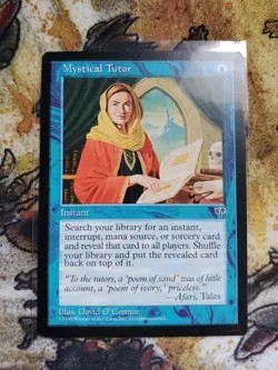 LP Mystical Tutor Mirage MTG Magic the Gathering - Image 1