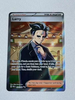 Pokemon TCG Larry Paradox Rift 235/182 Holo Ultra Rare - Image 1