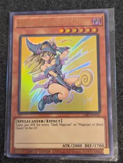 DARK MAGICIAN GIRL Lart-EN035 Lost Art Promo Ultra Rare Sealed YuGiOh! TCG - Image 1