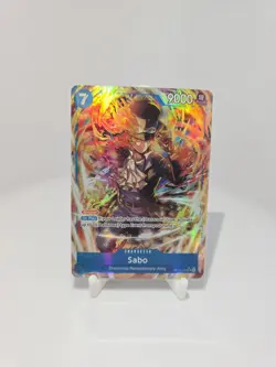 Sabo (Alternate Art) OP15-046 Adventure on Kami's Island SR Foil TCG One Piece - Image 1