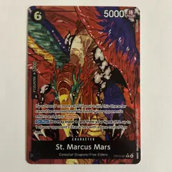 St. Marcus Mars (OP13-091) (Alternate Art) Carrying On His Will OP13 NM Single! - Image 1