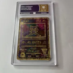 Pokemon TCG Ancient Mew Holo Promo Double Swirl Rare Graded 10 GM-MT - Image 1