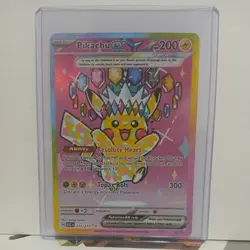 Pikachu EX SIR 277/217 Ascended Heroes English Pokemon Card - NM/M Pack Fresh - Image 1