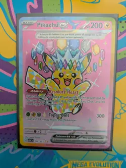 Pikachu EX SIR 277/217 Ascended Heroes English Pokemon Card - NM/M Pack Fresh - Image 2