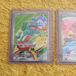 Pokemon TCG First Partner Illustration Collection Series 1 Kanto Gen 1 Starters - Image 2
