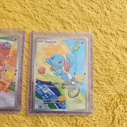 Pokemon TCG First Partner Illustration Collection Series 1 Kanto Gen 1 Starters - Image 4