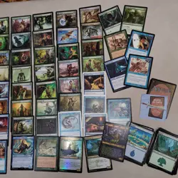 Commander Magic Deck MTG Cards = Complete Fun 100 Green/Blue *ELVES ELF Tribal* - Image 2