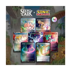 WOTC MTG - Secret Lair Dr Secret Lair x Sonic the Hedgehog - Chasing Adve New - Image 1